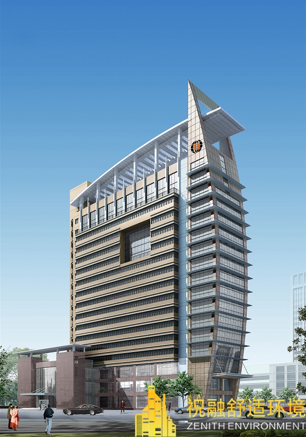 浙江華坤地質科技大廈效果圖公建項目(水源熱泵) 浙江華坤地質科技大廈效果圖公建項目(水源熱泵)